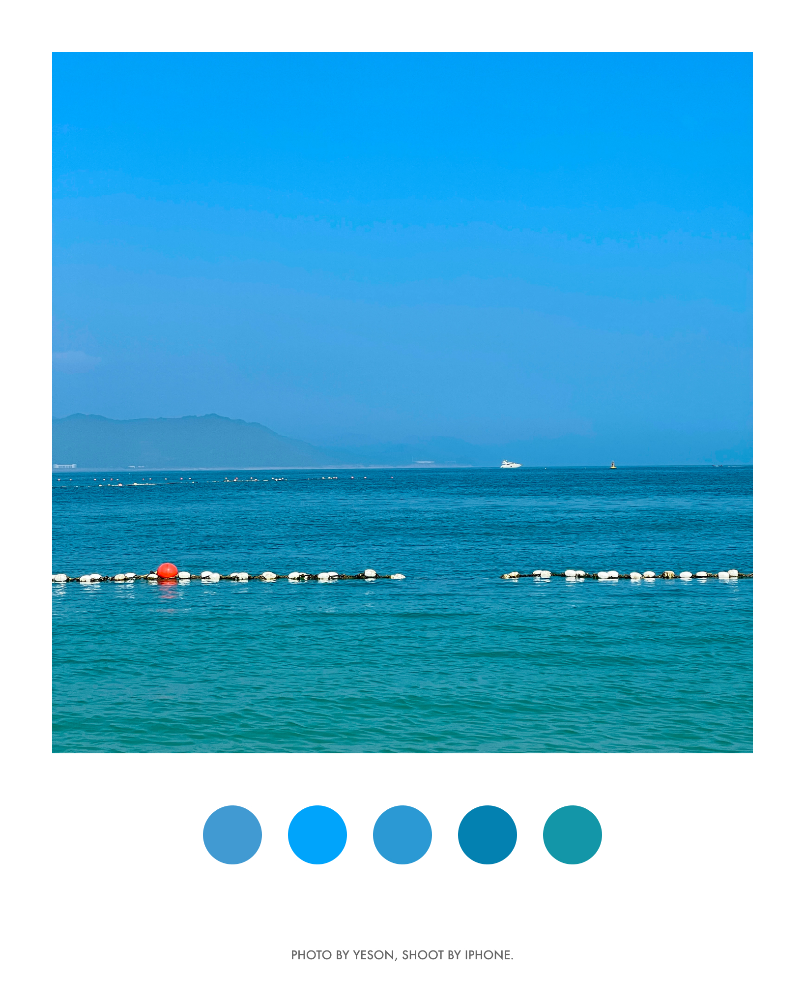 冬天，深圳的海